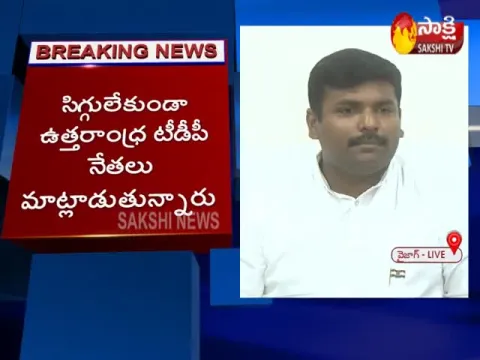 Gudivada Amarnath Fires On Chandrababu - Sakshi