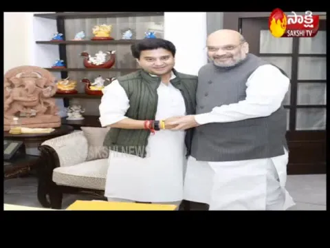 Jyotiraditya Scindia meets Amit Shah