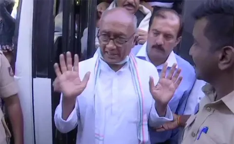 Digvijaya Singh In Preventive Custody 