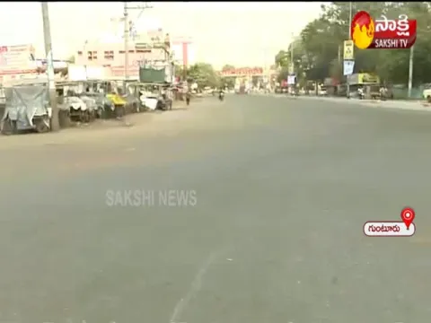 Jananta Curfew In Guntur