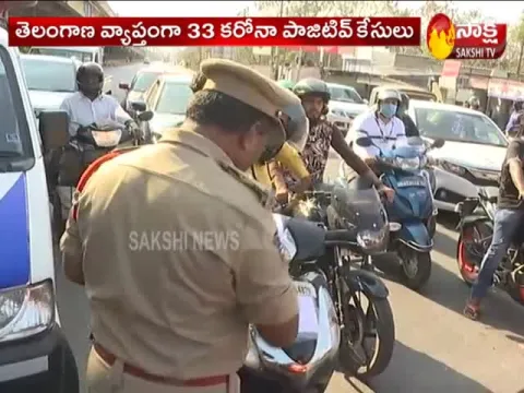  Heavy Barricades On Roads Due To Janata Curfew