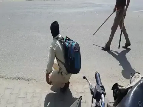 Badaun Police Chief Apologises After Video Of Migrant Workers