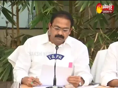 Aalla Nani Press Meet On Corona Patients In Andhra Pradesh