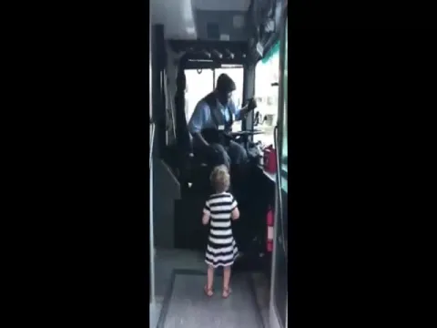 Bus Driver Dance With Toddler