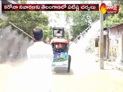 Minister Harish Rao inspection Sanitizer works in Siddipet