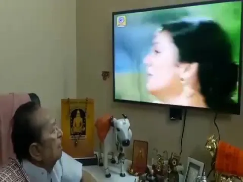 81 Year Old Ravana Character Arvind Trivedi Watching Sita Haran Scene