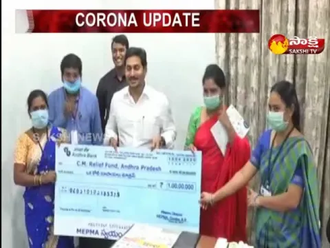 COVID-19:Donations To AP CM Relief Fund