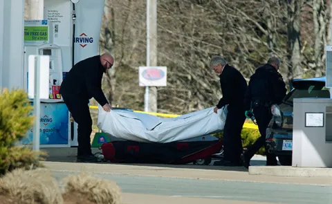 Canada shooting: gunman kills 16 people after rampage in Nova Scotia