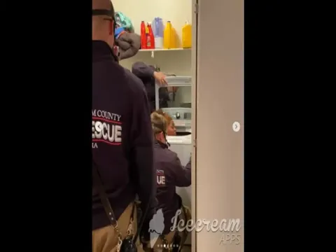 Teen Stuck In Washing Machine Over Playing Hide And Seek