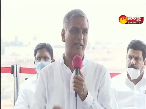  Ministers KTR, Harish Rao Inaugurate Ranganayaka Sagar Project