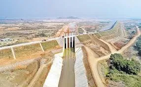 Godavari Water Released into Ranganayaka Sagar