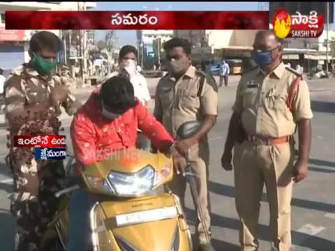 Police Counseling To People Who Violates Lockdown