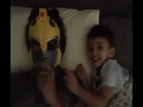Hero Nani Playing With His Son