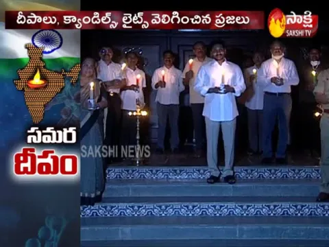 Telugu Telugu States Successfully Completed Diya Jalo In India Against Coronavirus