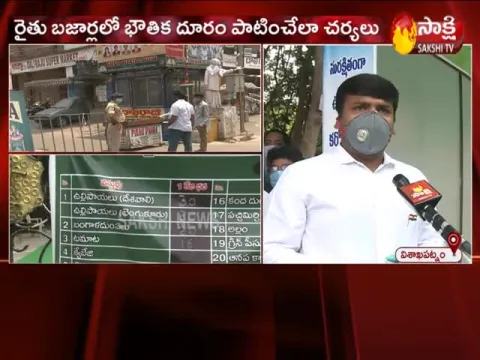 High Alert On Redzone Areas in Visakhapatnam