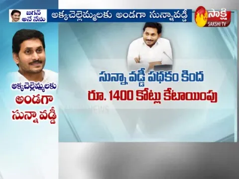 AP CM YS Jagan Supporting YSR Zero Interest Scheme To People