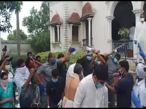 Video Of Former IAS Kamineni Umapathi Rao Funerals Today