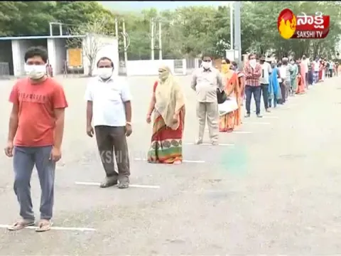 Queue Line For Srivari Darshanam Tickets in Tirumala