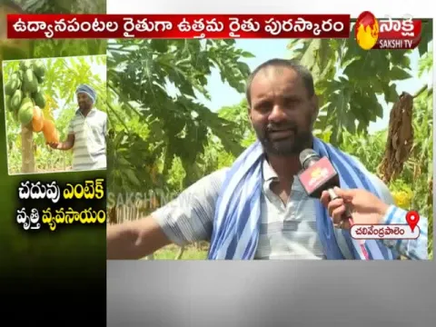 Cultivation by Farmer Vidyasagar In Krishna District