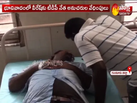 TDP Leader Harassment Car Driver Self Elimination Attempt In Bapatla Video