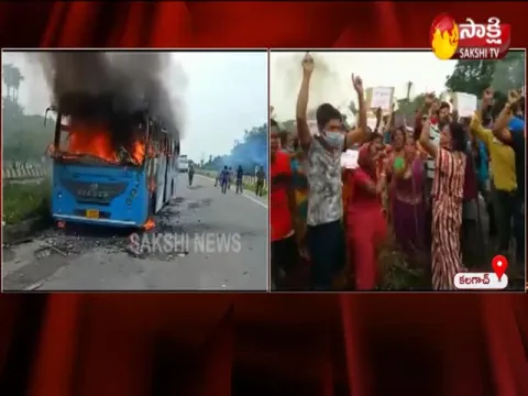 Violence Erupted In Kalagachh West Bengal Locals Hold Protest