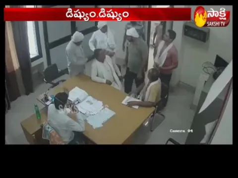 Fight In Munak Electricity Department At Haryana