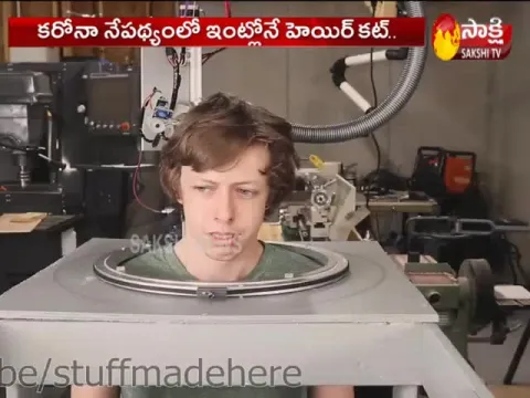 Robot Design To Cut Hairstyles Viral Video