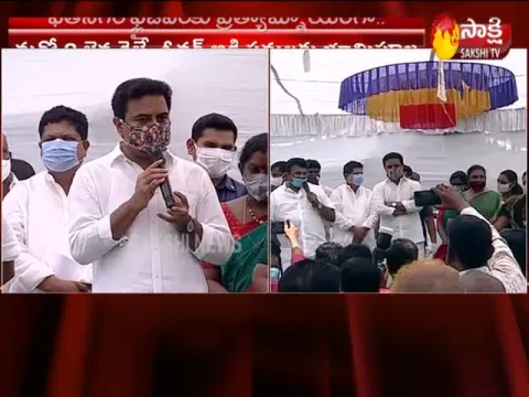 Minister KTR Inaugurates Flyover Work From Today