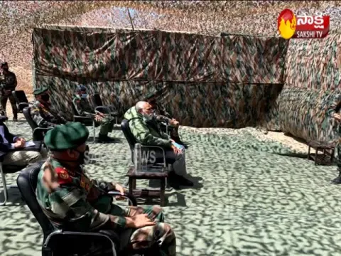 PM Narendra Modi Visit Ladakh