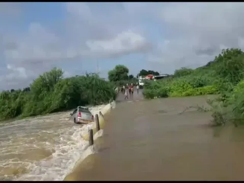 Car Fell Into The River Video