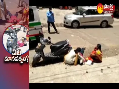 Young Man Demise on Road At ECIL Chowrasta In Hyderabad Video