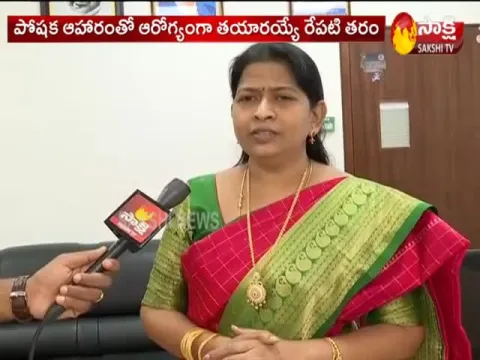 Taneti Vanitha Speaks About Nutrition Food To Poor Children