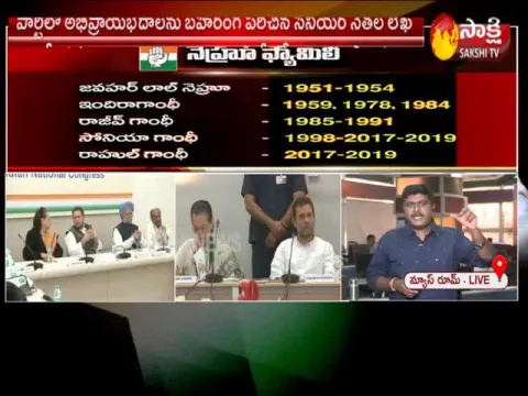 Congress Working Committee Meeting Started Today