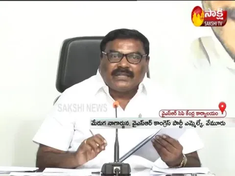 MLA Meruga Nagarjuna Fires On Chandrababu Naidu