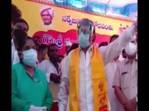 TDP MLA Hero Balakrishna Violation Of Corona 