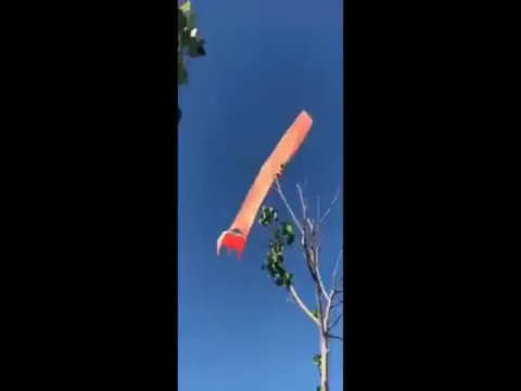 Taiwan Girl Survives Wild Skyride