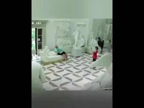 Tourist Damages 200 Year Old Sculpture
