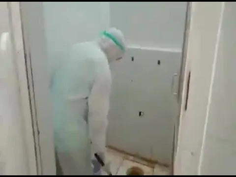 Health Minister Malladi Krishna Rao Clean A Toilet At Puducherry 