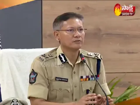 AP DGP Gautam Sawang Video Conference