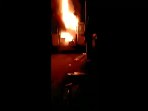 Covid Suspect Burned 108 Ambulance In Ongole