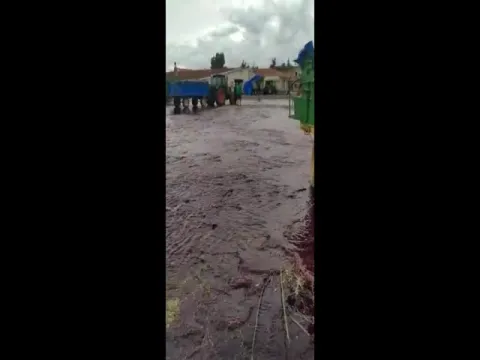 Viral Video: Winery Tank Containing Red Wine Explodes