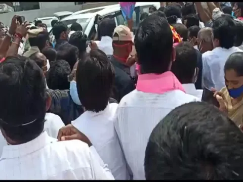 Celebrations Of Kavitha Kalvakuntla Won In Nizamabad Bypoll Election