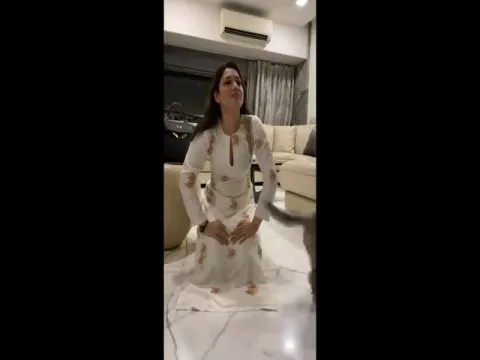Tamannaah Shares Homecoming Instagram Video 