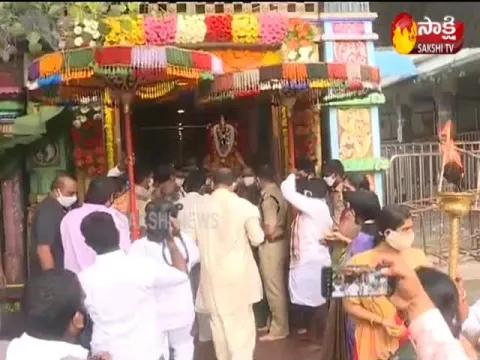 Sharan Navaratri At Indrakeeladri