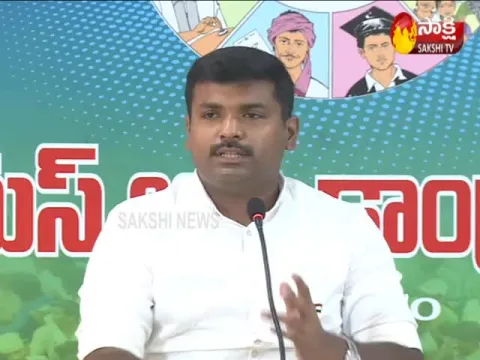 YSRCP MLA Gudivada Amarnath Press Meet At Visakhapatnam