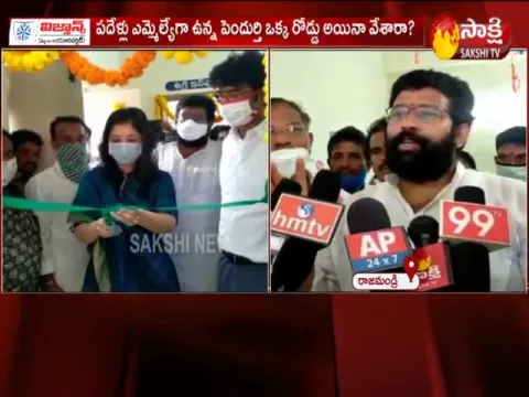 Jakkampudi Raja Fires On MLA Pendurthi Venkatesh