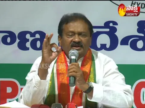 Mohammed Ali Shabbir Press Meet At Gandhi Bhavan On TRS Manifesto