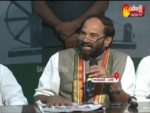 Uttam Kumar Reddy Press Meet On TRS Manifesto