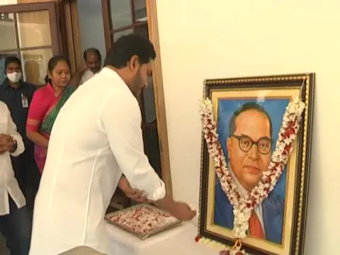 AP CM YS Jagan Pays Tribute To Dr Br Ambedkar