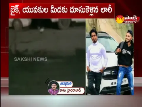 Road Accident At MGBS Bus Stand Two Youngsters Deceased